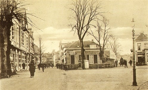 J. Epping , Hoofdstraat _sepia _Apeldoorn Cardbox
