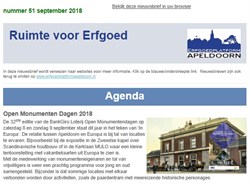 Nieuwsbrief 09-2018